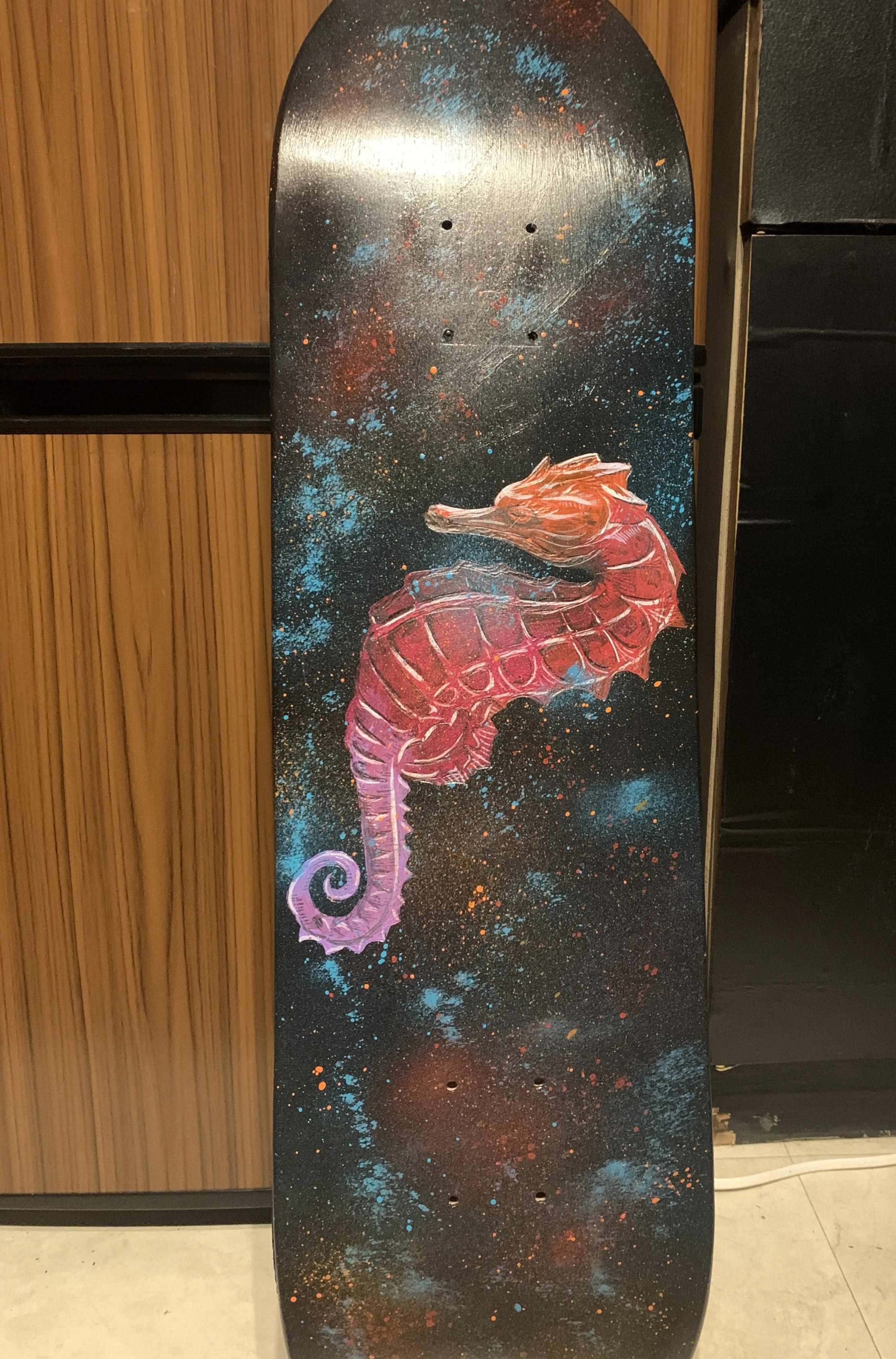 スケートボード作品 Galaxseahorse 画像 2