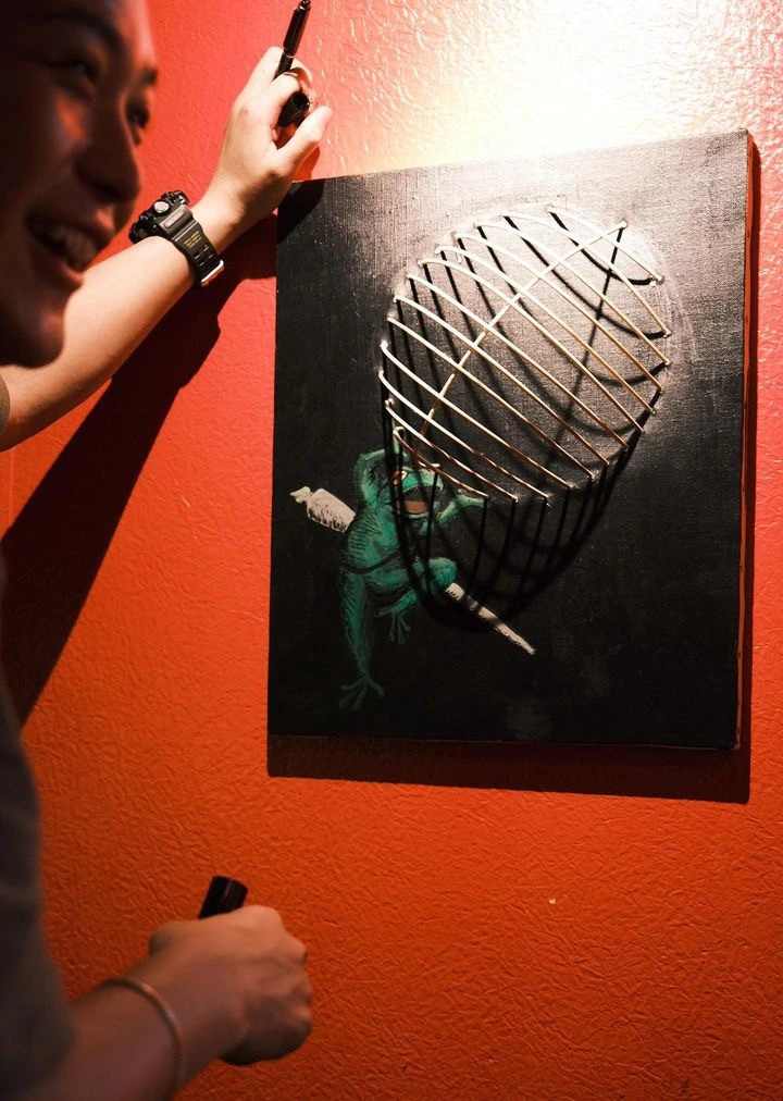 立体作品 祭蛙 画像 4