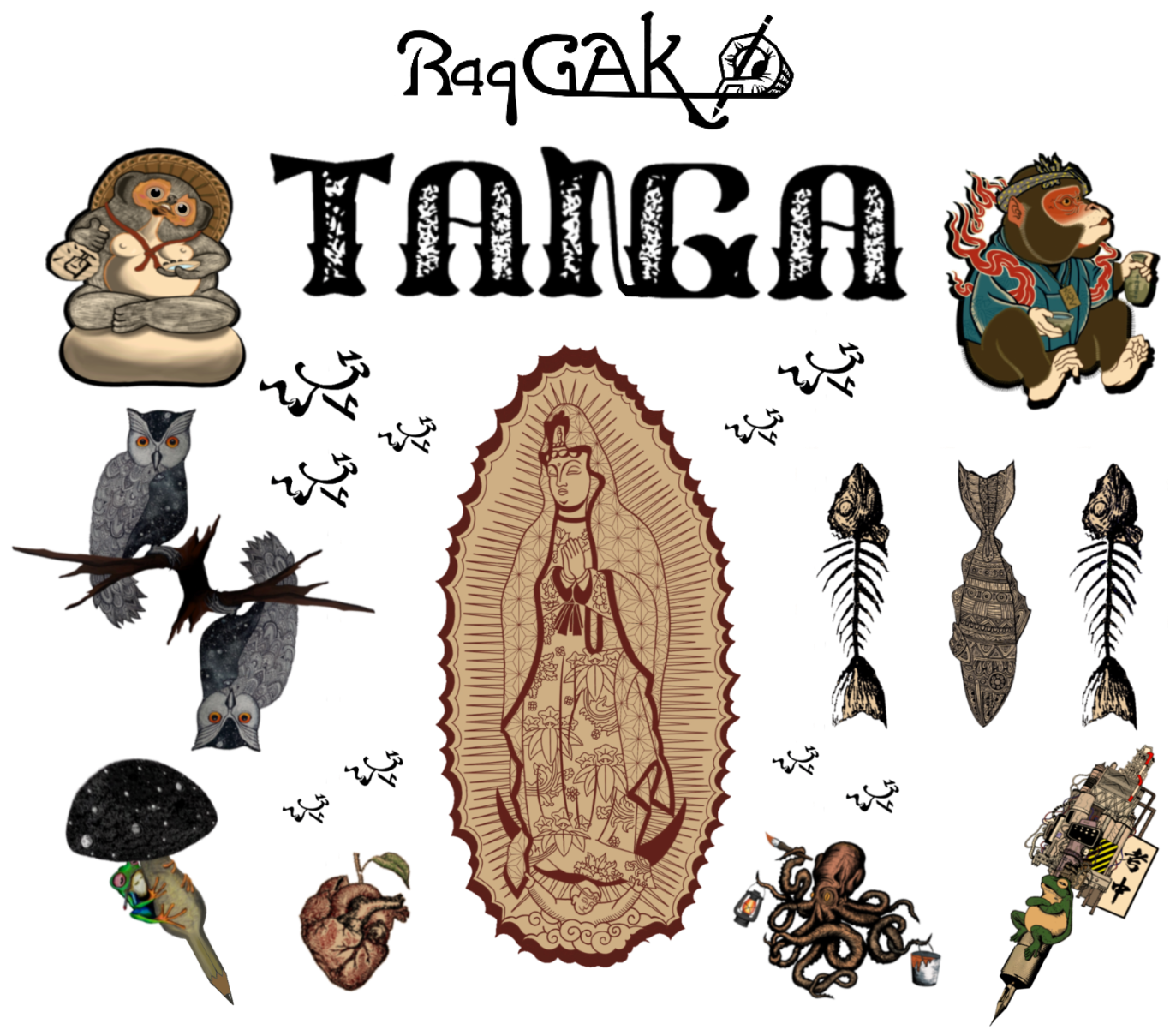 T-TATTOO flash design